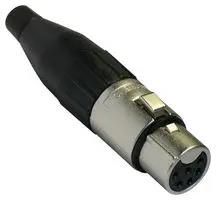XLR CONNECTOR, JACK, 6POS, CABLE AC6AFJ