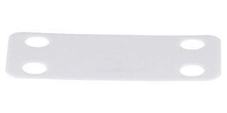 MARKER PLATE, 19.1MM X 44.5MM, PA, WHITE MP175-M