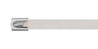 PANSTEELTIE,316SS,POLY,H,14.3,WHT,P50 MLTFC4H-LP316WH