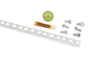 GROUNDING STRIP KIT, 45RU, 2M L X 17MM W RGS134-10-1Y