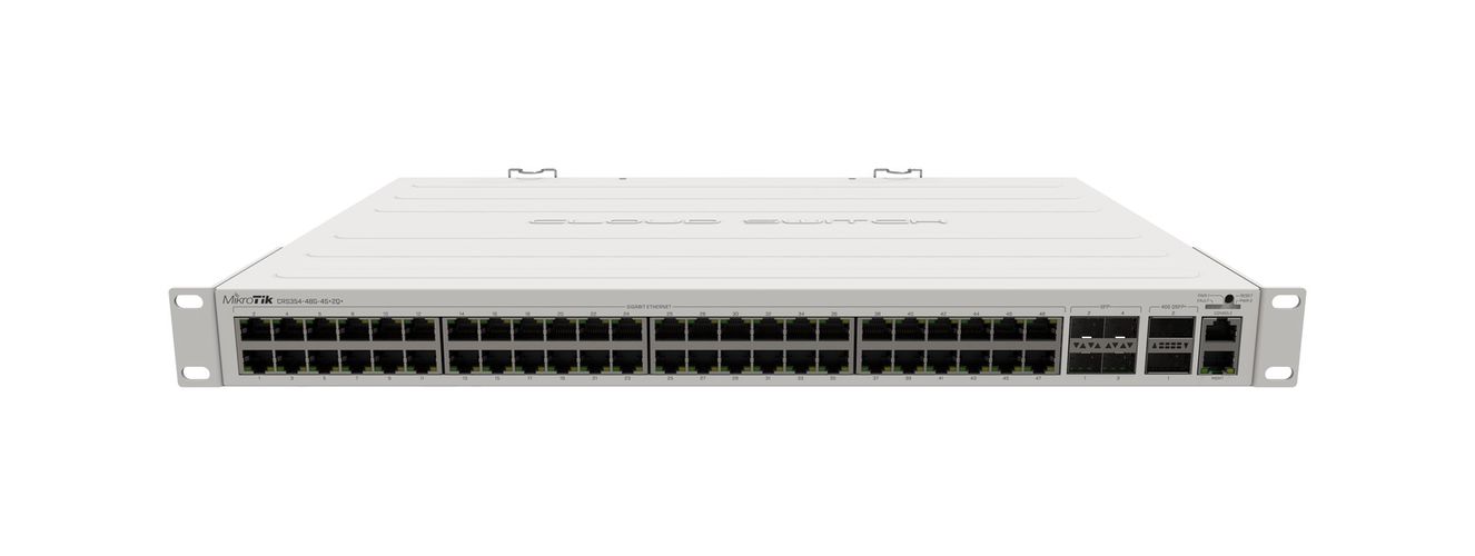 MikroTik CRS354-48G-4S+2Q+RM | Switch | 48x RJ45 1000Mb/s, 4x SFP+, 2x QSFP, MIKROTIK CRS354-48G-4S+2Q+RM 4752224002266
