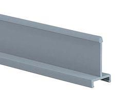 SOLID DIVIDER WALL, GREY, 1.8M D2H6