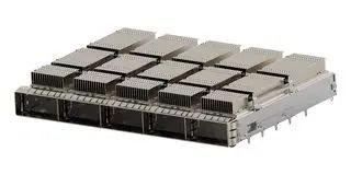 CAGE ASSEMBLY, SAN HS, 5PORT, PRESS-FIT 2343987-2