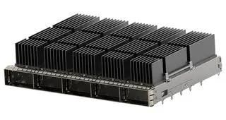 CAGE ASSEMBLY, NET HS, 5PORT, PRESS-FIT 2343986-3