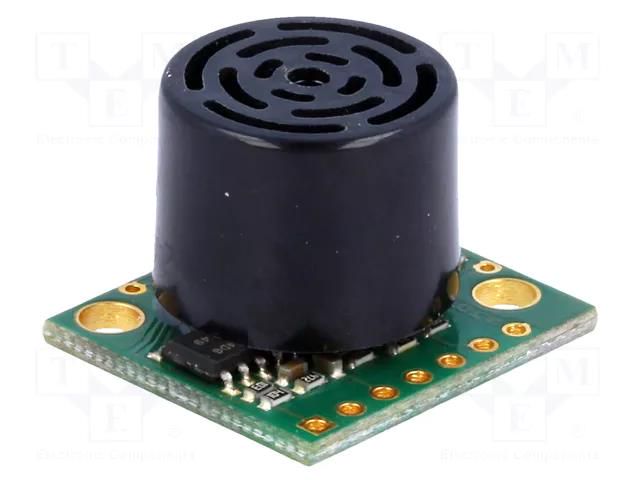 Sensor: distance; ultrasonic; 2.5÷5.5VDC; analog,PWM,UART; 20Hz POLOLU POLOLU-723