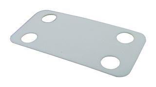 MARKER PLATE, 19.1MM X 44.5MM, PA, WHITE MP175-C