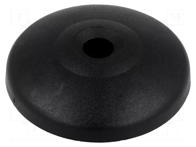 Foot; Base dia: 59mm; polyamide; H: 20mm; Pivot Feet FATH FA-098A060KG