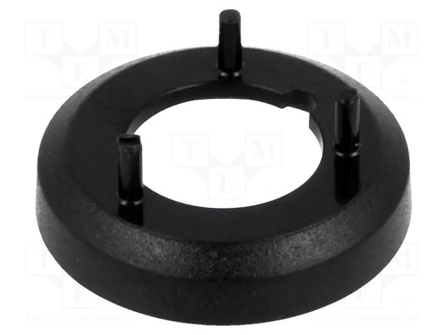 Nut cover; ABS; black; push-in; Ø: 19.3mm; Øint: 17.6mm OKW A7516000