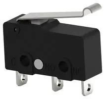 MICROSW, SPDT, HINGE LEVER, 5A, 125VAC SAJ25YXRHL147SDTSEQ