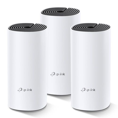 TP-Link Deco M4 3-Pack | WiFi Router | MU-MIMO, AC1200, Dual Band, Mesh, 4x RJ45 1000Mb/s, TP-LINK TL-DECO M4(3-PACK) 6935364085179