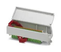 FRONT CONN MODULE, 2 X 18POS, GREY, PC 2201494