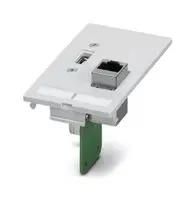 FACEPLATE, RJ45 SOCKET, 2PORT, CAT5E 1404499