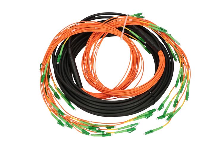 Extralink LC/APC-LC/APC | multipatchcord | SM 24F 25M, cascade, 90cm, EXTRALINK MP1 5905090332459