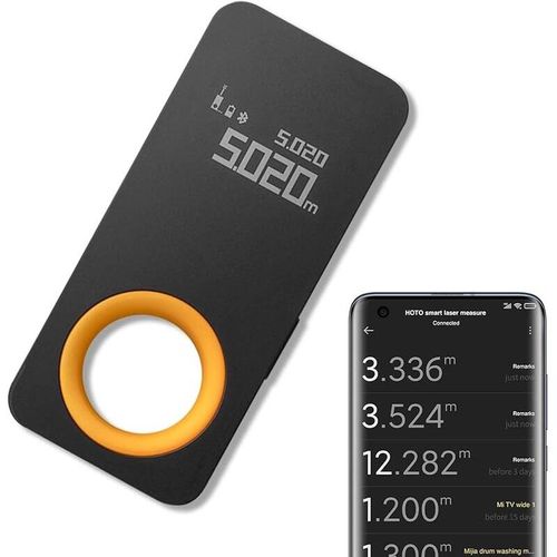 Smart Laser Measure HOTO QWCJY001 (Bluetooth, OLED, 30m), HOTO HOTO-QWCJY001