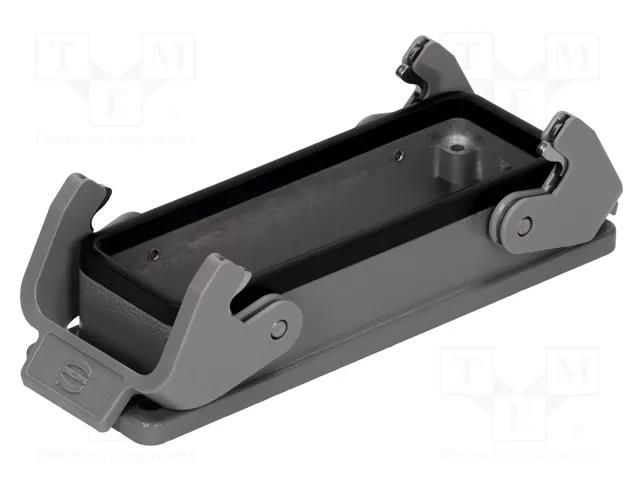 Enclosure for connectors: HDC; size 24B; Han® B; IP67; 104x27mm HARTING 09300241301