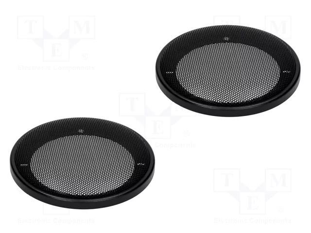 Loudspeaker grille; 100mm; 2pcs. 4CARMEDIA MASK100