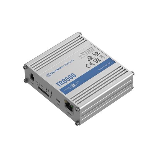 Teltonika TRB500 | Gateway, Brama 5G | SA & NSA, 1x RJ45 1000Mb/s, 1x mini SIM, TELTONIKA TELTONIKA TRB500 000000 4779051840236