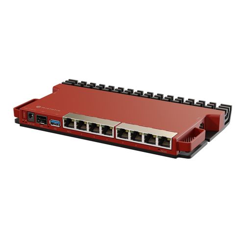 MikroTik L009 Rack | Router | L009UiGS-RM, 8x RJ45 1000Mb/s, 1x 2.5Gb/s SFP, MIKROTIK L009UIGS-RM 4752224008589