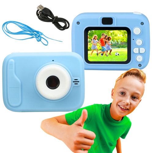 Extralink Kids Camera H35 Single Blue, 1080P 30fps, 2.0" Display Digital Camera, EXTRALINK EX.35795 5905090335795