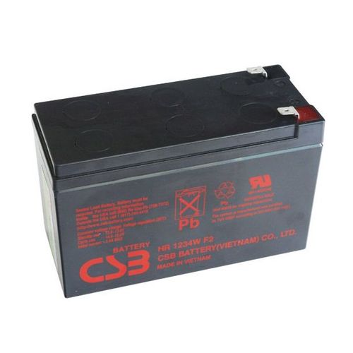 CSB HR1234W F2 | Gel battery | 12V 9Ah, ORVALDI HR1234WF2 CSB 9AH 12V 5904006036078