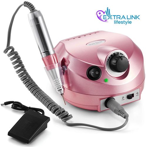 Extralink Nail Drill 202 Pink | Nail Drill | 65W, EXTRALINK NAIL DRILL-202 5906168635823