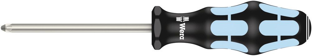 3355 PZ Screwdriver for Pozidriv screws, stainless, PZ 2x100, Wera 05032032001