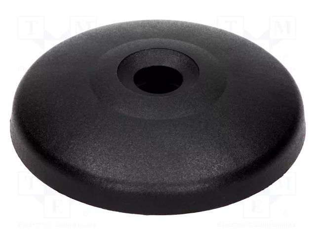 Foot; Base dia: 59mm; polyamide; H: 18mm; Pivot Feet FATH FA-098A060K