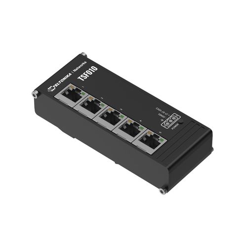 Teltonika TSF010 | Switch | 5x RJ45 100Mb/s, IP30, TELTONIKA TELTONIKA TSF010000000 4779051841356