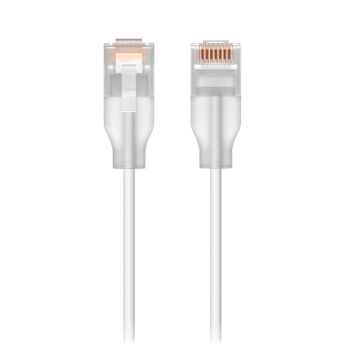Ubiquiti UACC-Cable-Patch-EL-0.3m-W | Etherlighting LAN Patchcord | Cat.6, 0.3m, UBIQUITI UACC-CABLE-PATCH-EL-0.3M-W 0810084695630