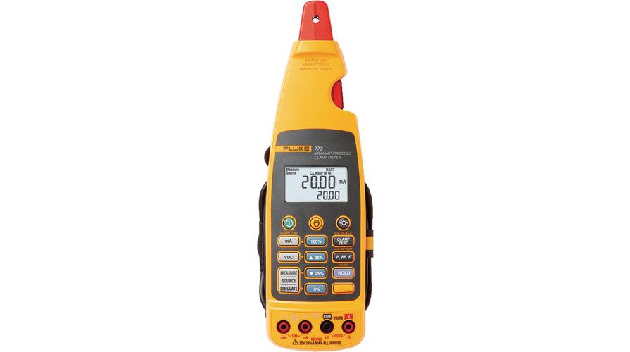 FLUKE-773, Milliamp Process Clamp Meter, LCD, IP40, Fluke 3362365