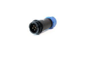 CIRCULAR CONNECTOR, 4POS, RCPT, SOLDER MP002683