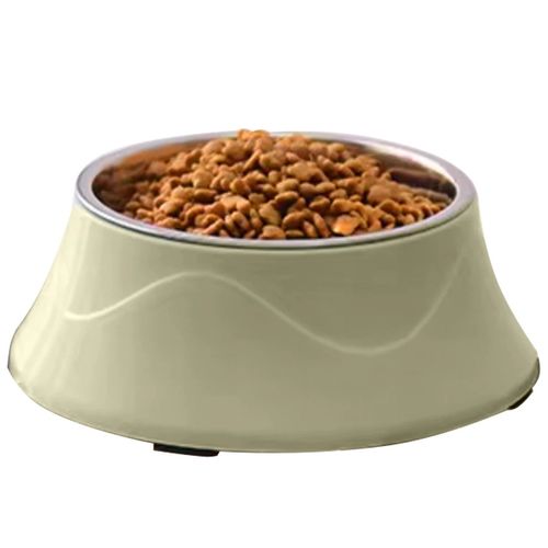 EXTRALINK PETS PODWÓJNA MISKA DLA PSA KOTA METALOWA 2W1 NA KARMĘ SUCHĄ MOKRĄ I WODĘ PET-824, EXTRALINK EX.38008 5906168638008