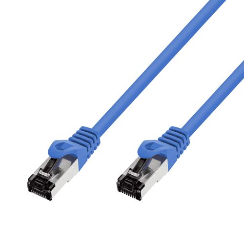 EXTRALINK LAN PATCHCORD CAT.8.1 S/FTP 5M 40G SHIELDED FOILED TWISTED PAIR BARE COPPER BLUE, EXTRALINK EX.38862 5906168638862