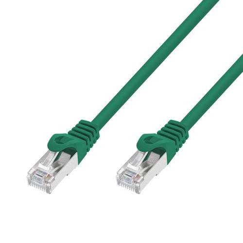 EXTRALINK LAN PATCHCORD CAT.7 S/FTP 15M 20G SHIELDED FOILED TWISTED PAIR BARE COPPER GREEN, EXTRALINK EX.38800 5906168638800