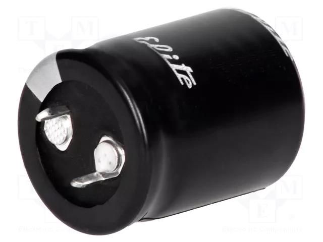 Capacitor: electrolytic; SNAP-IN; 470uF; 420VDC; Ø30x51mm; ±20% Elite PG2S471MND3051