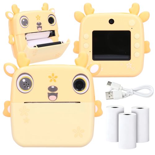 EPP-006 Yellow Thermal Printer + 3 Rolls of Extralink Thermal Paper Set, EXTRALINK EX.21328 5907207221328
