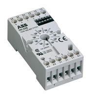 RELAY SOCKET, 12 PIN, 12A, 250V/DIN RAIL 1SVR405660R0000