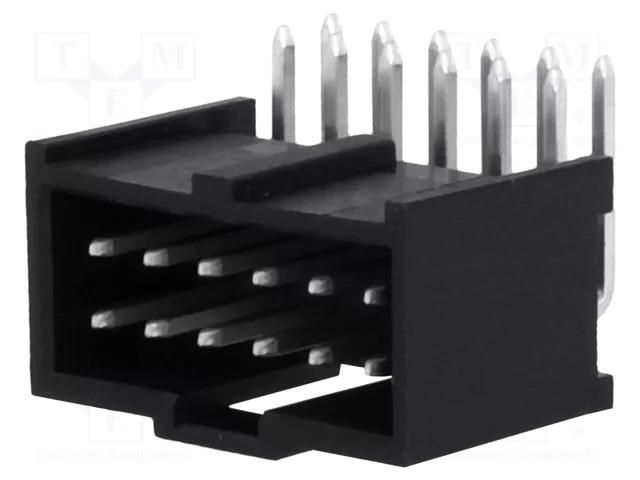 Connector: rectangular; socket; male; PIN: 12; C-Grid III; THT; 2x6 MOLEX MX-90130-3112