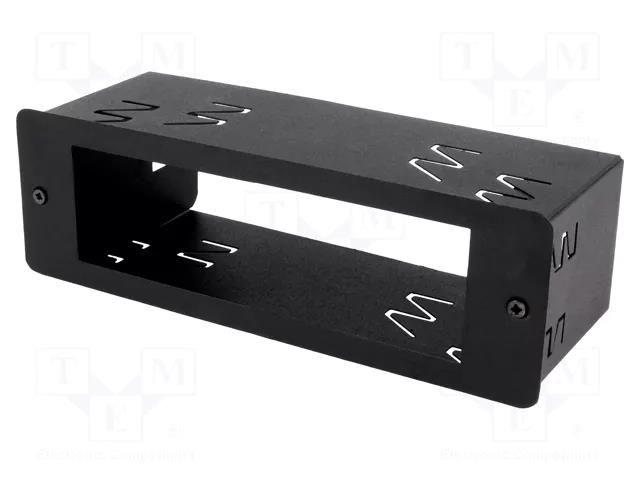 Mounting half frame for CB radio; with center hole 4CARMEDIA PCB.TYP.07