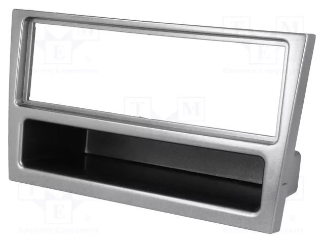 Radio frame; Opel; 1 DIN; aluminium ACV RAM-40.100.014