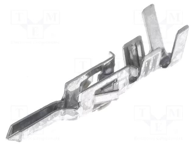 Contact; male; Mini-Fit Jr; brass; tinned; 16AWG; reel; crimped MOLEX MX-5558T3