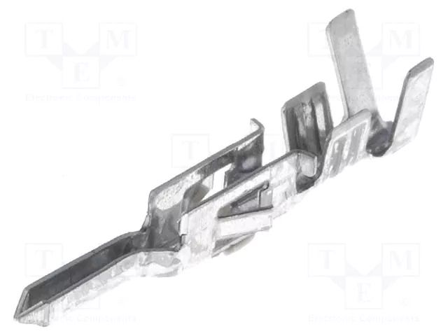Contact; male; Mini-Fit Jr; brass; tinned; 16AWG; reel; crimped MOLEX MX-5558T3