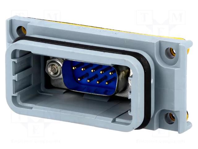 Transition: D-Sub coupler; D-Sub 9pin plug,both sides; PIN: 9 PHOENIX CONTACT VS09-A-GC-ST/ST