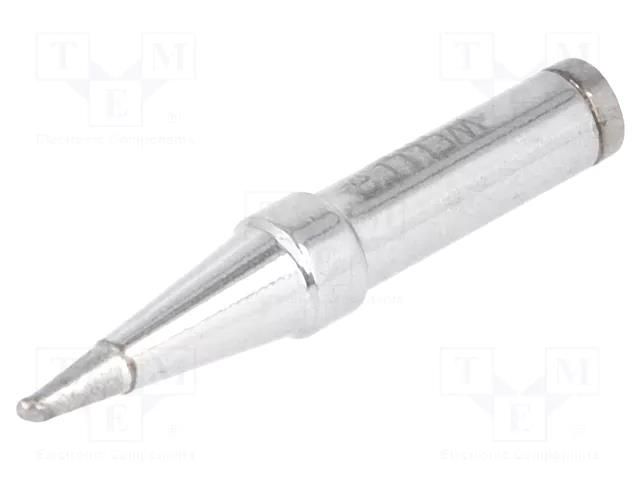 Tip; conical sloped; 1.2mm; 370°C; for  soldering iron WELLER WEL.PT-F7