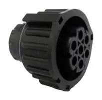 CIRCULAR CONNECTOR, 7POS, RCPT, CABLE 1813344-1