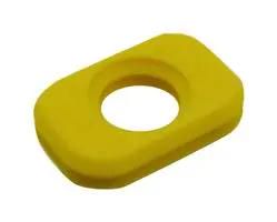 CABLE SEAL, SIZE 1, SILICONE, YELLOW 2103154-1