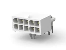 CONNECTOR, HEADER, 10POS, 2, 4.14MM 1-770971-1