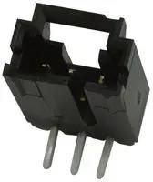 CONN, R/A HEADER, 3POS, 1ROW, 2.54MM, TH 5-104935-3