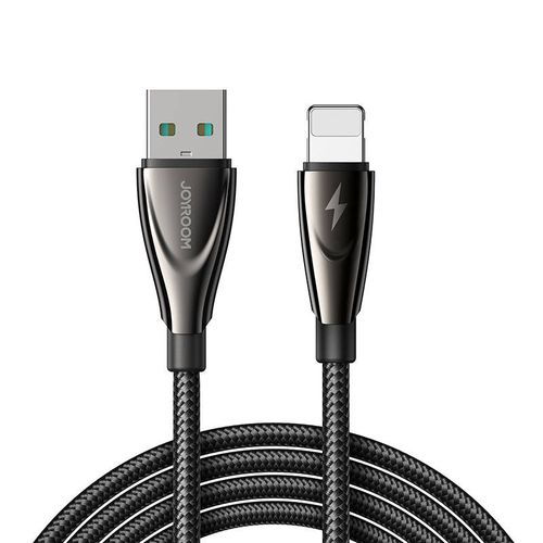 Cable Pioneer 3A USB to Lightning SA31-AL3 / 3A / 1,2m (black), Joyroom SA31-AL3 1.2m-Black