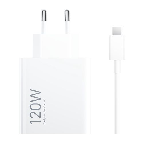 Xiaomi 120W HyperCharge Combo EU | Wall charger | USB-C Cable, XIAOMI 120W HYPERCHARGE COMBO TYPE-A 6941812714638
